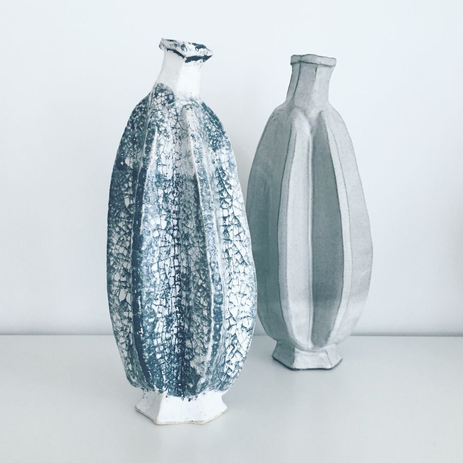 Seedpods - Ceramic sculptures By Johanna Grahn Hollström